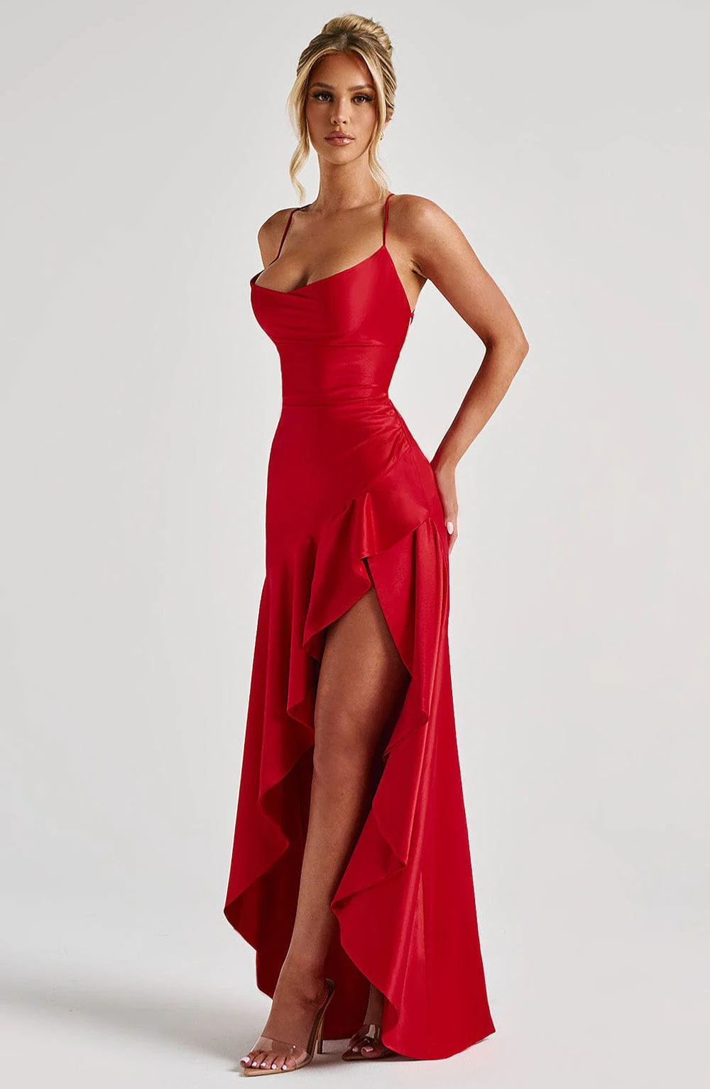 Aphrodite Satin Kleid