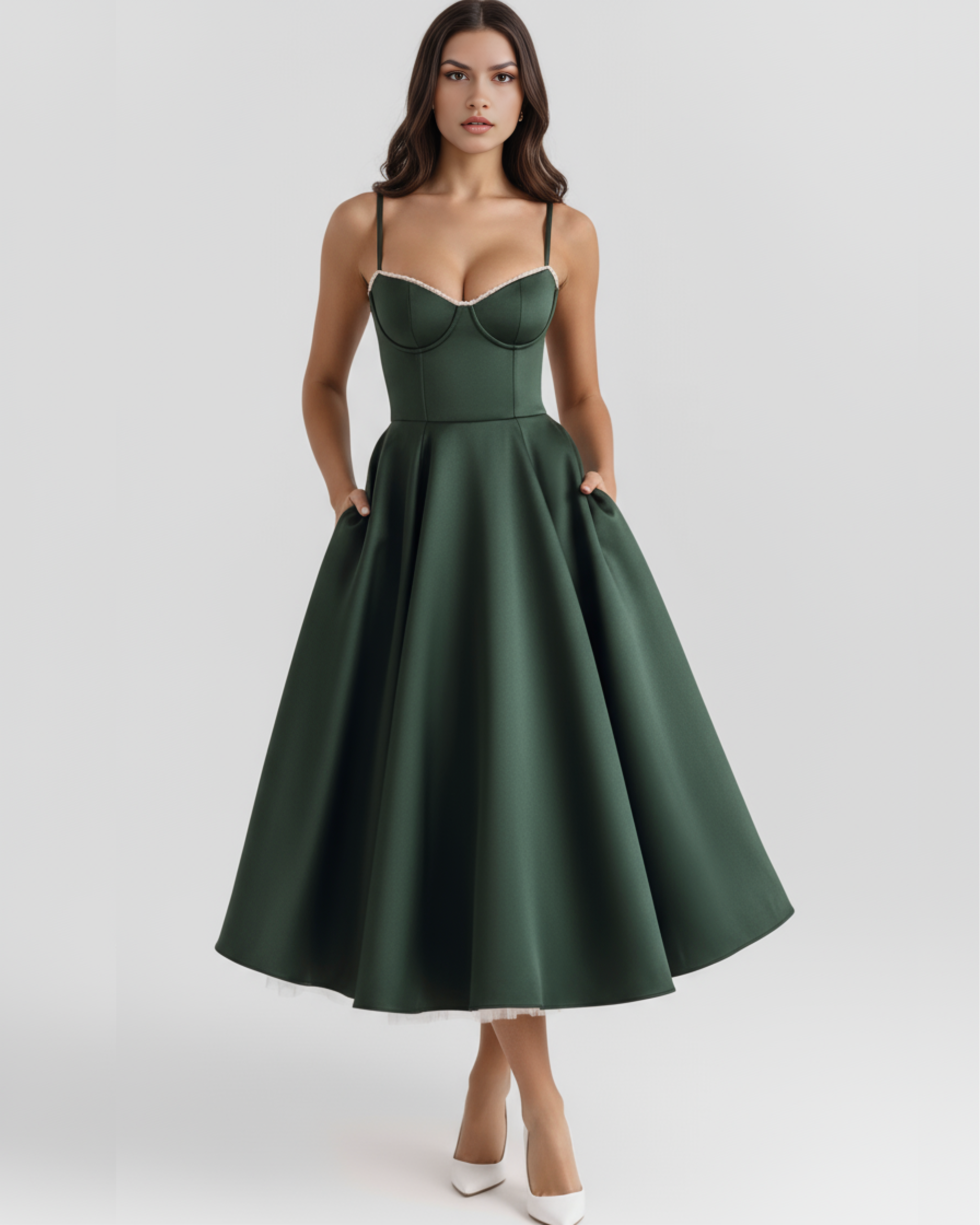 Selene Midi-Kleid