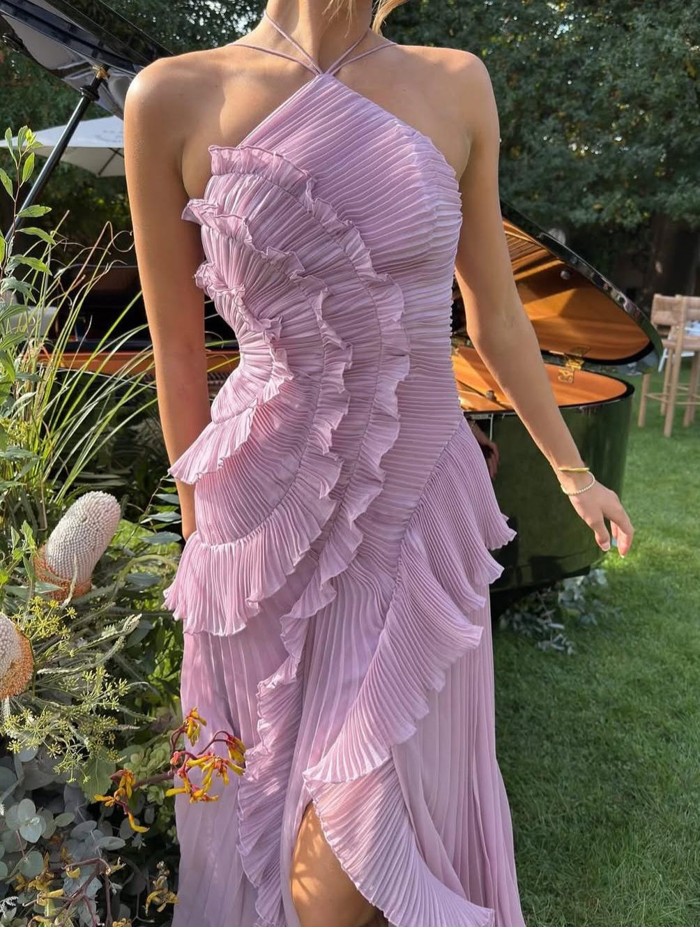 Eva Volant-Kleid