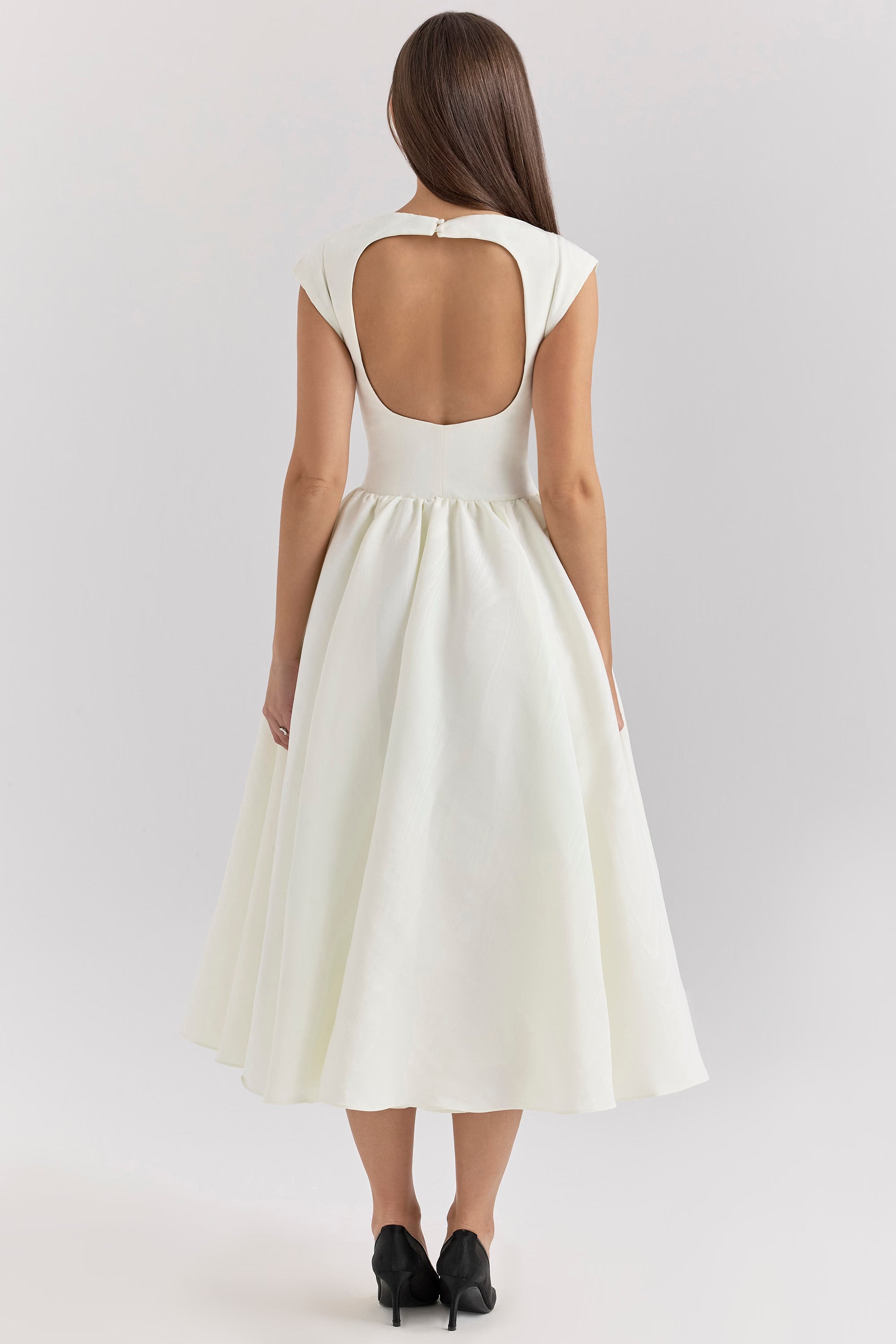 Cassiane Midikleid - Elfenbein