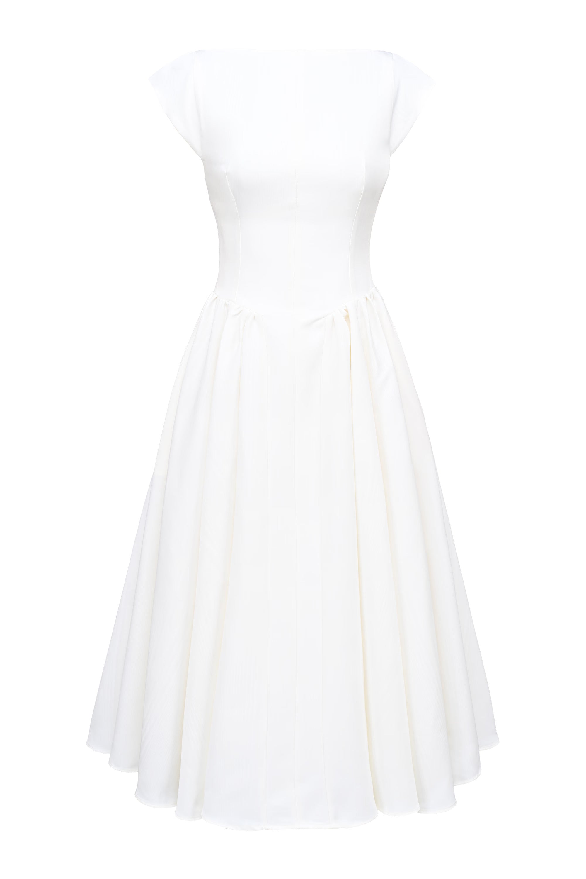Cassiane Midikleid - Elfenbein