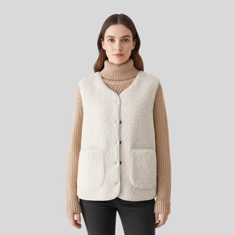 Cozy Sherpa Weste