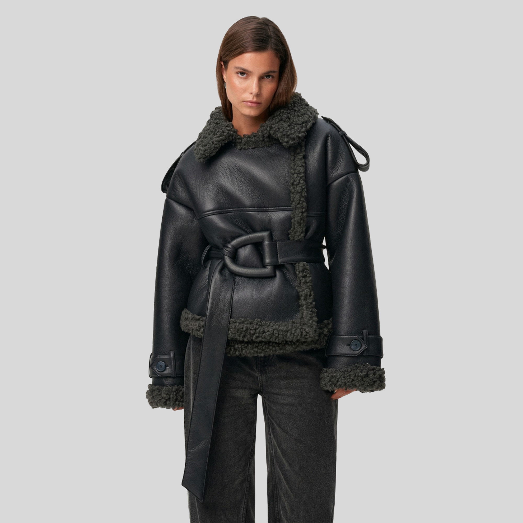 Schaflederjacke Shena