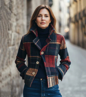 Warme Karojacke Sophie