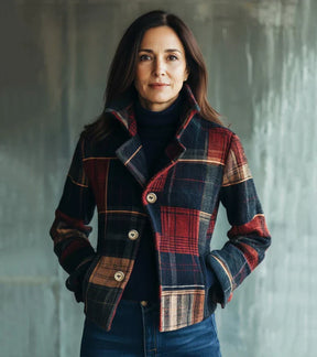 Warme Karojacke Sophie