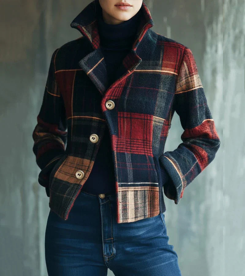 Warme Karojacke Sophie