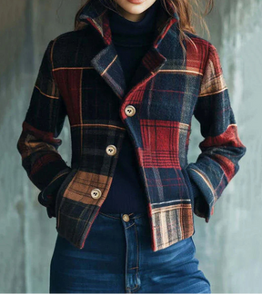 Warme Karojacke Sophie