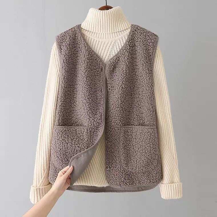 Cozy Sherpa Weste