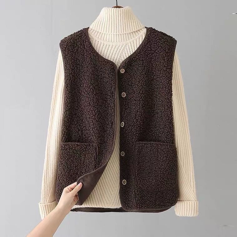 Cozy Sherpa Weste