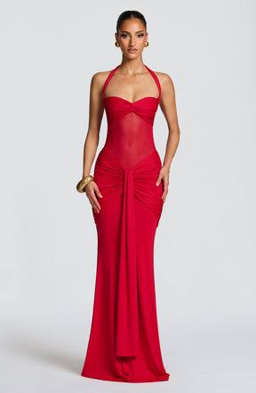 Sirene Sanduhr Kleid